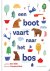 Riet Wille  Françoise Beck - Een boot vaart naar het bos