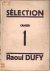 Raoul Dufy, Selection Cahie...