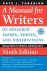 A Manual for Writers of Res...