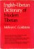 English-Tibetan Dictionary ...