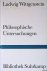 Philosophische Untersuchungen