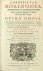 Bynkershoek, Cornelius van - Cornelii van Binkershoek, jurisconsulti famigeratissimi, senatus supremi Hollandiæ, Zelandiæ & Frisiæ olim præsidis. Opera omnia : in quibus multa ex Romano veteri, nec non ex gentium & publico universali, etiamque Hollandiæ cum publico tum p...