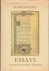 Ficino, Marsilio - Essays.