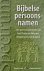 Bijbelse persoonsnamen van ...