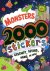 Niet bekend - 2000 stickers Monsters
