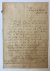 [Manuscript 1817] Brief van...