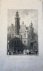  - [Lithography, Lithografie, The Hague] The Town Hall at The Hague, Hôtel de Ville à La Haye, Stadhuis in 's Gravenhage (Old City Hall Den Haag), 1 p, published 19th century.