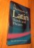 A Dictionary of Latin Words...