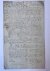  - [Manuscript 1806] Request van de medicus Johannes Bernardus Fermars, d.d. 's-Gravenhage 29-11-1806 aan Lodewijk Napoleon, als hofarts. Manuscript, folio, 1 pag.