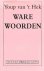 Ware woorden