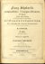 Schubert, Franz: - Franz Schubert`s sämmtliche Compositionen. VI. Band Lieder und Gesänge für eine Contra-Alt oder Bass-Stimme mit Begleitung des Pianoforte revidirt und corrigirt von H. Sattler. 13 Hefte. Heft 102 - 114