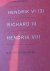 Shakespeare Courteaux - Hendrik VI ( 3 ), Richard III, Hendrik VIII