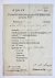 [Partly printed document, m...