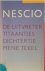 Nescio 10881 - De uitvreter Titaantjes ; Dichtertje ; Mene Tekel