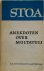 Anekdoten over Multatuli