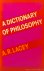 LACEY, A.R. - A dictionary of philosophy.