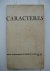Durocher, Bruno (ed.) - Caractères. Revue internationale de poésie et d'idées. nrs. 32-33.