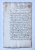  - [Manuscript, 1662] Extract uit de resolutien van de Staten van Holland d.d. 14-12-1662. Manuscript, folio, 7 pp.
