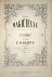 Halévy, F.: - La magicienne. Grand opéra en 5 actes. Poëme de Mr. De St. Georges. Partition piano et chant arrangée par Vautbrot
