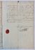 [Manuscript, Will 1830] Afs...