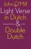 Light verse in Dutch and do...
