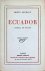 Henry Michaux - Ecuador   Journal de Voyage