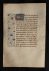 Folio from a Latin prayerbo...