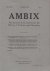  - Ambix. The Journal of the Society for the History of Alchemy and Early Chemistry Vol. XXIX, No. 1. March, 1982