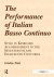 The Performance Of Italian ...