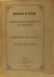 SPINOZA, B. DE - Stelkonstige reeckening van den regenboog and Reeckening van Kanssen. Two nearly unknown treatises.