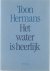 Het water is heerlijk