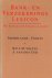 Voeten, M.E.C.M. & A. van den End - Bank- en verzekerings lexicon  Nederlands - Engels