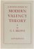 G.I. Brown - A simple guide to Modern Valency Theory