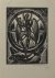 Cluytmans, Germaine. - Exlibris voor Hendik den Wieleman.