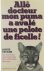 Allô docteur, mon puma a av...