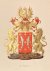  - [Heraldic coat of arms] Coloured coat of arms of the van Brakell family, family crest, 1 p.