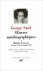 G. Sand - Oeuvres Autobiographiques:  Histoire de ma vie Texte établi, présenté et annoté par Georges Lubin