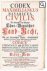 Kreittmayr, Wiguläus Xaver Aloys Freiherr von. - Codex Maximilianeus Bavaricus, civilis. Oder: Neu verbessert- und ergänzt- Chur-Bayrisches Land-Recht ...