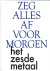 Wannes Cappelle & Robin Aerts - Zeg Alles Af Voor Morgen Book + Cd