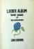 Berners, Lord: - Lieder Album. three songs in the German manner