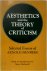 Aesthetics and the Theory o...