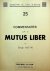 Hutin, Serge - Commentaires sur le mutus liber. Collection - Le lien d'unite - 25