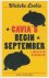 Cavia's Begin September: Li...