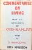 Commentaries on living: fro...