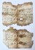  - [Manuscript 1726] Briefje van ... Weyhern(?) aan monsieur de Beer, apotheker te 's-Gravenhage. 4°, 2 pag., met verzoek te betalen, 1726. Zwaar beschadigd.
