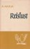 Marja, A. - Reislust: Gedichten