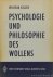 Psychologie und Phliosophie...