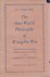 SHU, Ta T'ung - The One-World Philosophy of K'ang Yu-Wei - Translated from the Chinese - with Introduction and Notes by Laurence G. Thompson.