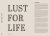 Herwig Todts ; Patrick De Rynck ; Kaat Debo - Lust for live