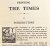 Printing the Times. A Recor...